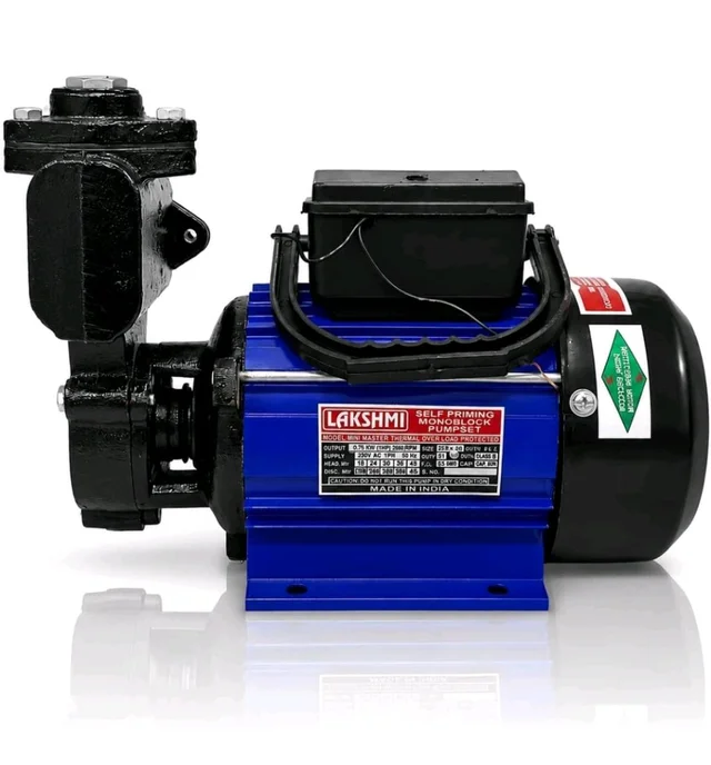 Brand: Lakshmi
3.0
3.0 out of 5 stars
(637)
Lakshmi 1 HP Self Priming Mono Block Water Pump (Multicolor)
200+ bought in past month