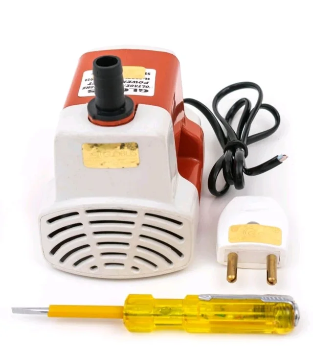 Brand: GLOBUS
GLOBUS 152 SUBMERSIBLE WATER PUMP 18 WATT WITH FREE 2 PIN SOCKET (BLACK AND GREEN), TESTER WITH 30" LONG WIRE.