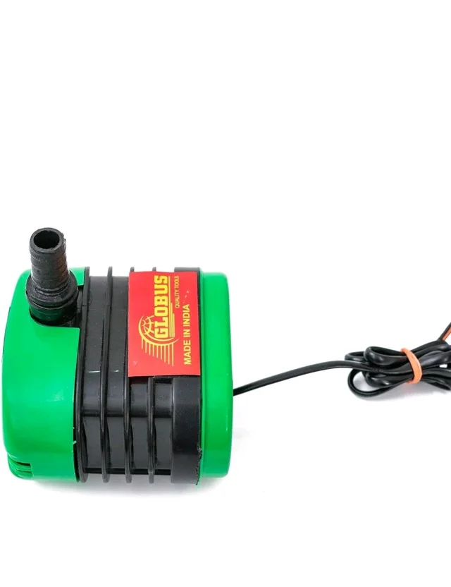 Brand: GLOBUS
GLOBUS 149 SUBMERSIBLE WATER PUMP 18 WATT + FREE 2 PIN SOCKET (BLACK AND GREEN) WIH 30" LONG WIRE.