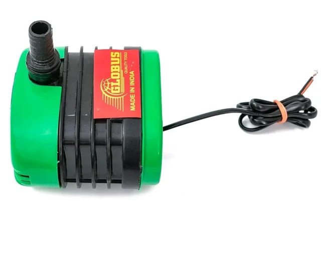 Brand: GLOBUS
GLOBUS 149 SUBMERSIBLE WATER PUMP 18 WATT + FREE 2 PIN SOCKET (BLACK AND GREEN) WIH 30" LONG WIRE.