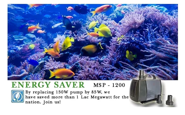 INDOMA | 120 W, 4500 LPH | 3.8 M Water Lift | Submersible Pump |Air Cooler, Aquarium, Garden & Fountain| 1 Year Warranty | MSP 1200 | Brand:LittelPump