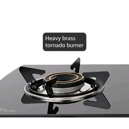 BLOWHOT Jasper Gas Stove 2 Burner Manual-Ignition, 6mm Glass Cooktop,Steel Frame DOORSTEP SERVICE+ Warr: 2Yr on Glass, Burner & Valve, 2Yr General Heavy Tornado Burner, ISI Cert, LPG/PNG Compatible