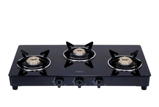 Visit the Elica Store
4.1
4.1 out of 5 stars
(16,869)
Elica Vetro Glass Top 3 Burner Gas Stove (703 CT VETRO BLK)