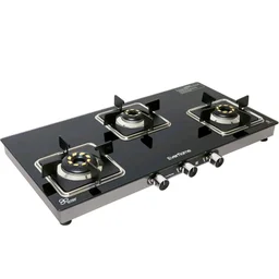 Everflame Astra 3 Burner Gas Stove | 8mm Toughened Glass Cooktop | 5G Brass Burners | Manual Ignition | Gas-Saver | 5 Years Warranty Body & Burner + 2 Years Manufacturer Warranty
Amazon's Choice