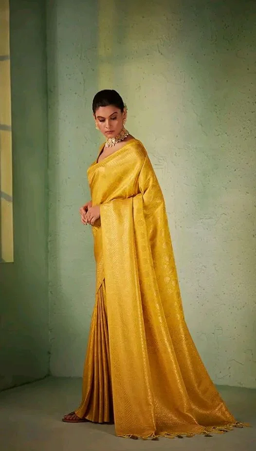 Visit the store, Vardha
Vardha
Visit the store
5.0 out of 5 stars 1
C J Enterprise Women's Art Silk Saree with Kanchipuram Weave and Unstitched Matching Blouse Piece | Kanjivaram Art Silk Saree