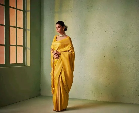 Visit the store, Vardha
Vardha
Visit the store
5.0 out of 5 stars 1
C J Enterprise Women's Art Silk Saree with Kanchipuram Weave and Unstitched Matching Blouse Piece | Kanjivaram Art Silk Saree