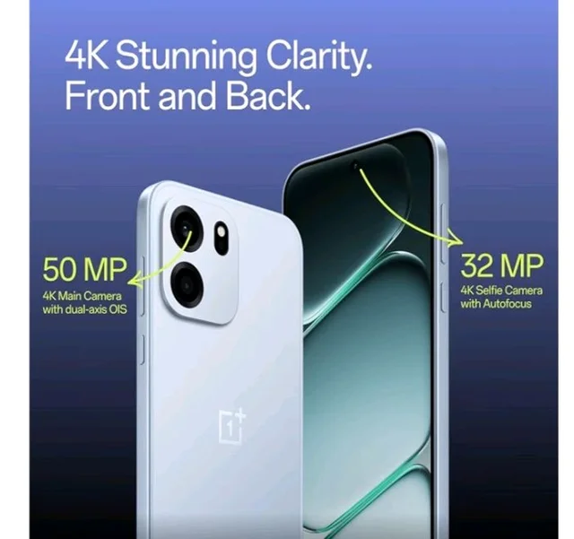 OnePlus Nord CE6 | 8GB+256GB | Lunar Pearl | Snapdragon 7s Gen 4 | Segment's Fastest Touch Response | 8000mAh Battery | 144Hz 1.5K AMOLED Display | 50MP Main + 32MP Selfie 4K Cameras | IP66,68,69,69K - Lunar pearl