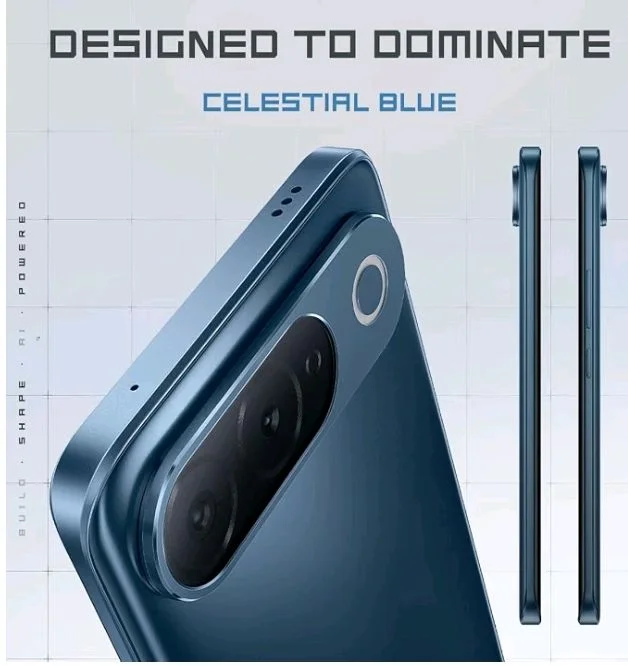 iQOO Z11 5G (Celestial Blue, 8GB RAM, 128GB Storage) | India's 1st MediaTek Dimensity 7500 Turbo Processor* | 3D Curved Display- Brightest Display in the Segment* | AI Captions- Record & Recap* - celestial Blue