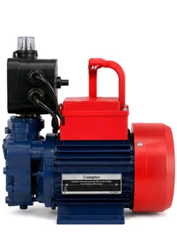 Crompton 0.5HP High Pressure Booster Pump for Home upto 1-2 Bathroom and Kitchen| ChampPlus II with Pressure Controller for Automatic Operation| 2.1 Bar Max Pressure| 1 Year Manufacturers Warranty.