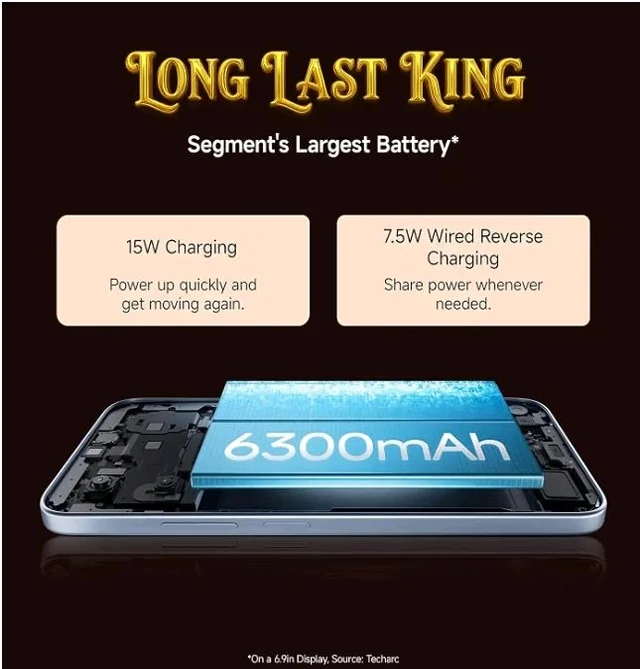 REDMI A7 Pro 5G (Mist Blue, 4GB RAM, 64GB Storage) | Segment's Fastest Processor | Segment's Largest Battery | Segment's Largest & Smoothest 6.9in 120Hz Display - Mist Blue