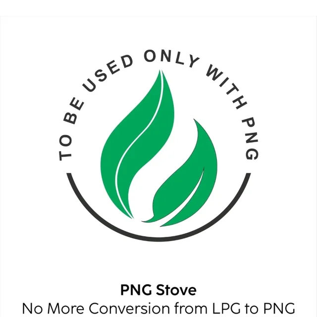 Glen Toughened Glass Top PNG Gas Stove 72 cm | Extra Large | Brass Burners | Black | Manual Ignition | ISI Certified | 360 Revolving Nozzle | 2 Year Warranty | 1033GTXLBBBLPN