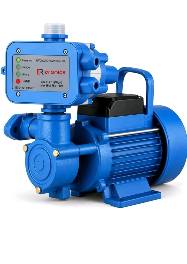 Brand: ERONICS
3.3
3.3 out of 5 stars
(3)
0.5 HP Pressure Booster Pump for Home with Automatic Pump Controller | Ideal for 2–3 Bathrooms & Kitchen | Constant Water Flow for Taps & Multi-Outlet Lines | Silent Copper Motor