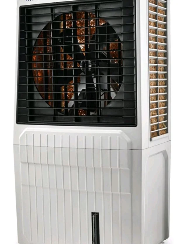 KUHL Brizo DC-60 Portable Desert Air Cooler|200W|60L Capacity| 16" Blades | Honeycomb Cooling Pads for long-lasting Cooling| Powerful Air Delivery | 1350 RPM | 32ft Air Throw | Inverter Compatible