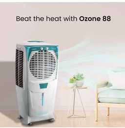 Crompton Ozone 88 Litres Desert Air Cooler for home | Large & Easy Clean Ice Chamber | 4-Way Air Deflection | High Density Honeycomb Pads | Everlast Pump | Auto Fill