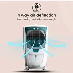 Crompton Ozone 88 Litres Desert Air Cooler for home | Large & Easy Clean Ice Chamber | 4-Way Air Deflection | High Density Honeycomb Pads | Everlast Pump | Auto Fill