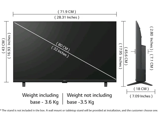 Visit the LG Store
4.2
4.2 out of 5 stars
(18,177)
LG 80 cms (32 inches) LB650 AI Series HD Smart webOS VA LED TV 32LB650BPLA 2026