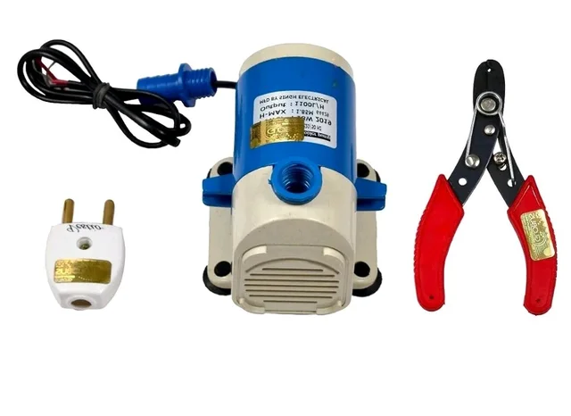 BRAVO 1218 SUBMERSIBLE WATER PUMP,18 WATT, WIRE STRIPPER 5" PLUS FREE 2 PIN SOCKET