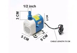 BRAVO 1218 SUBMERSIBLE WATER PUMP,18 WATT, WIRE STRIPPER 5" PLUS FREE 2 PIN SOCKET