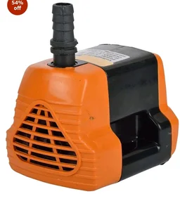 BRAVO 1233 Submersible Water Pump (Orange and Black, Pack of 2) FREE 2 PIN SOCKET