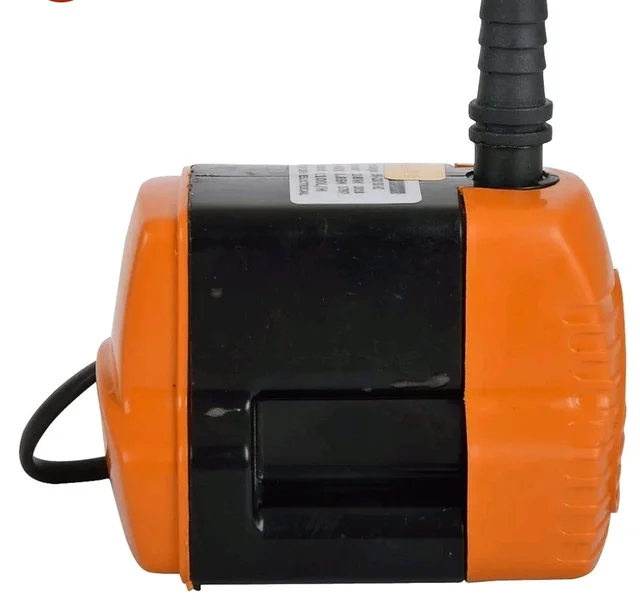 BRAVO 1233 Submersible Water Pump (Orange and Black, Pack of 2) FREE 2 PIN SOCKET