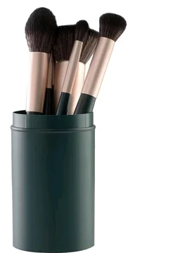 MARS Tools of Titan Brush Set with Holder | 8-Piece Makeup Brush Set | Long-Lasting Makeup Brushes | Brushes for Beginners| Blending, Eyeshadow, Contouring | For Fl