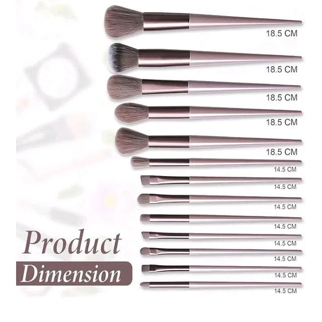 Brand: TRCOSIA
Makeup Brush Set with Mirror Case | Portable Makeup Brush Kit for Women | Soft Face & Eye Makeup Brushes | Travel Cosmetic Brush Set multi colour
66%
off