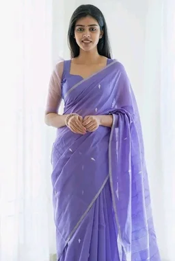 SGF11 Women's Kanjivaram Soft Cotton Linen Silk Saree With Blouse Piece
200+ bought in past month
