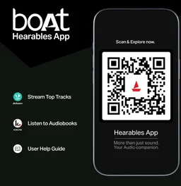boAt Rockerz Plus 550, Customizable Earcups, 100H Battery, 50mm Drivers, Dual Pair, App Support, Bluetooth Headphones, Wireless Headphone with Mic (Black Psyche)
1K+ bought in past month