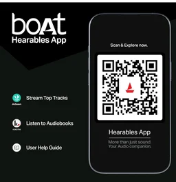 boAt Rockerz Plus 550 ANC, (~40dB) Hybrid ANC, 80Hrs Playback, 40ms Low Latency Beast Mode, 40mm Drivers, BT v5.4, Bluetooth Headphones, Wireless Headphone with Mic (Bold Blue)