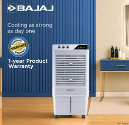 Bajaj DMH 90 Neo 90L Desert Air Cooler for Home|For Larger Room|Anti-Bacterial Honeycomb Cooling Pad|High-Speed|Ice Chamber|90Ft Air Throw|3-Speed Control|3 Year Comprehensive Product Warranty|Wh