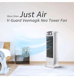 Guard Veemagik Neo 17 (43.5cm) Tower Fan|18-Months Warranty|Grey White
1300 RPM | 2401 CFM Air Flow | Durable Construction | Extensive Support