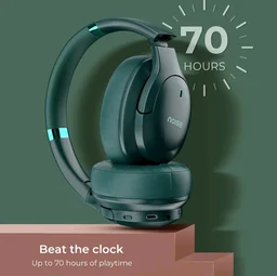 Noise Airwave Max 4 Wireless Over Ear Headphones with 70H Playtime, ENC, 40mm Driver, Low Latency(up to 40ms), Dual Pairing, BT v5.4 (Tropical Teal)
100+ bought in past month