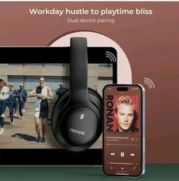 Noise Airwave Max 4 Wireless Over Ear Headphones with 70H Playtime, ENC, 40mm Driver, Low Latency(up to 40ms), Dual Pairing, BT v5.4 (Tropical Teal)
100+ bought in past month
