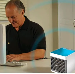 Portable USB Personal Air Cooler and Evaporative Air Conditioner with Low Noise and User-Friendly Design