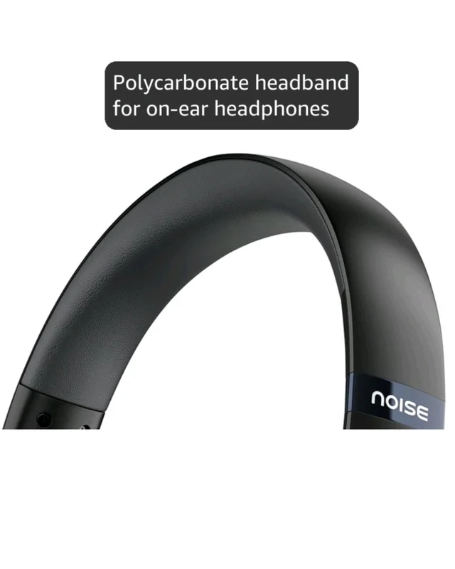 Noise Airwave Max 3 Bluetooth On Ear Headphones with 70H Playtime, 40mm Driver, Low Latency(up to 45ms),Dual Pairing, BT v5.3 (Carbon Black)