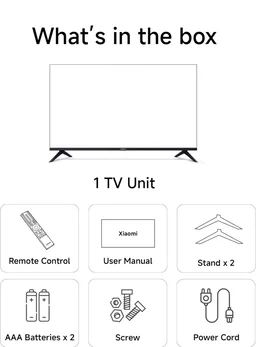 Xiaomi (108 cm) 43 inch X 4K Ultra HD Smart | Dolby Vision | Eye Care Mode | Google TV | L43MB-