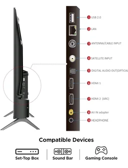 Visit the TCL Store
4.0
4.0 out of 5 stars
(2,724)
TCL 101 cms (40 inches) Full HD Smart QLED Google TV | Dolby Audio 24 watts | Ai Clarity | Metallic Bezel-Less | Multiple Viewing Mode | 40V5C
Amazon's Choice