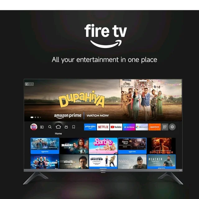Xiaomi (108 cm) 43 inch FX Pro 4K QLED Smart | HDR10+ | 30W Box Speakers | Filmmaker Mode | Fire TV | L43MB-FPIN