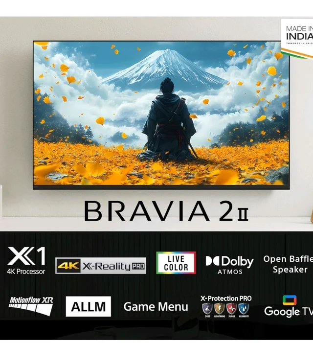 Sony 108 cm (43 inches) BRAVIA 2M2 Series 4K Ultra HD Smart LED Google TV K-43S22BM2
100+ bought in past month
