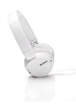 Sony MDR-ZX110A On Ear Stereo Wired Headphones (White), Without Mic