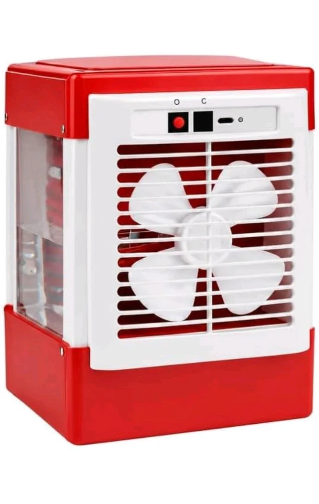Drumstone (πππ¬π ππ‘π¨π’ππ Rechargeable Mini Air Cooler Fan With 1.5L Water Tank, USB Portable Cooling Fan, Adjustable Speed Personal Air Cooler For Home Office,ππ ππππ«π¬ πππ«π«ππ§ππ²