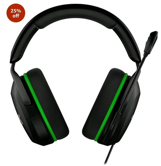 HyperX CloudX Stinger 2 Core Gaming Headset for Xbox - Black (6H9B8AA)