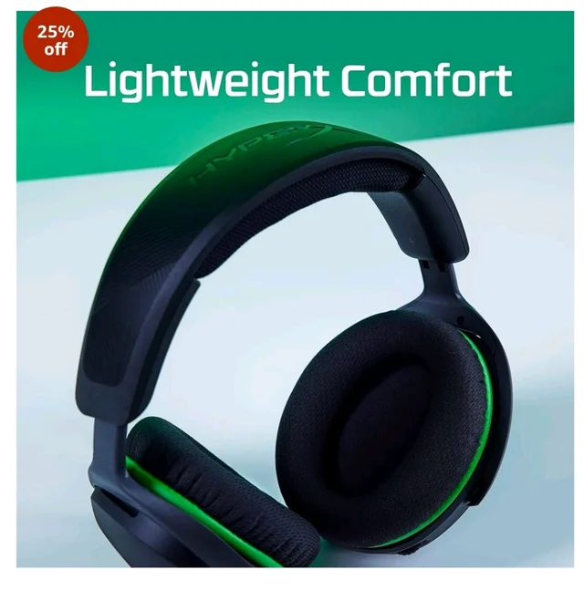 HyperX CloudX Stinger 2 Core Gaming Headset for Xbox - Black (6H9B8AA)
