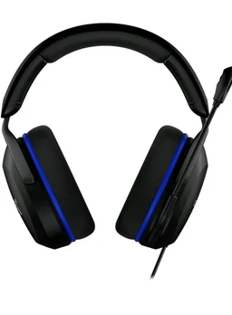 HyperX Cloud Stinger 2 Core - Gaming Headset for PlayStation, Lightweight Over-Ear Headset with mic, Swivel-to-Mute Function, 40mm Drivers - Black - (6H9B6AA)
