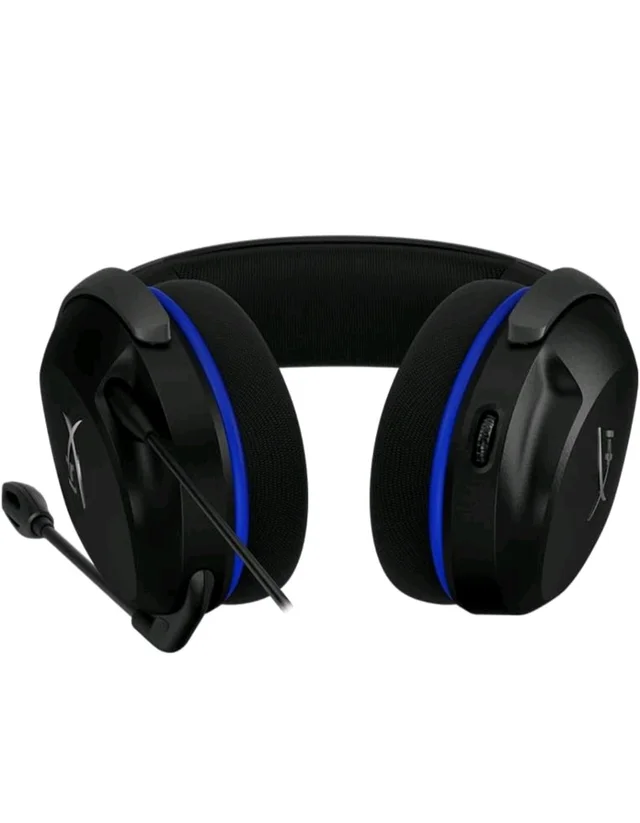HyperX Cloud Stinger 2 Core - Gaming Headset for PlayStation, Lightweight Over-Ear Headset with mic, Swivel-to-Mute Function, 40mm Drivers - Black - (6H9B6AA)
