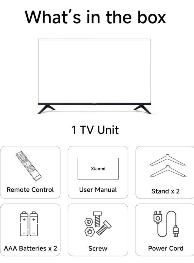Xiaomi (108 cm) 43 inch X 4K Ultra HD Smart | Dolby Vision | Eye Care Mode | Google TV | L43MB-AIN