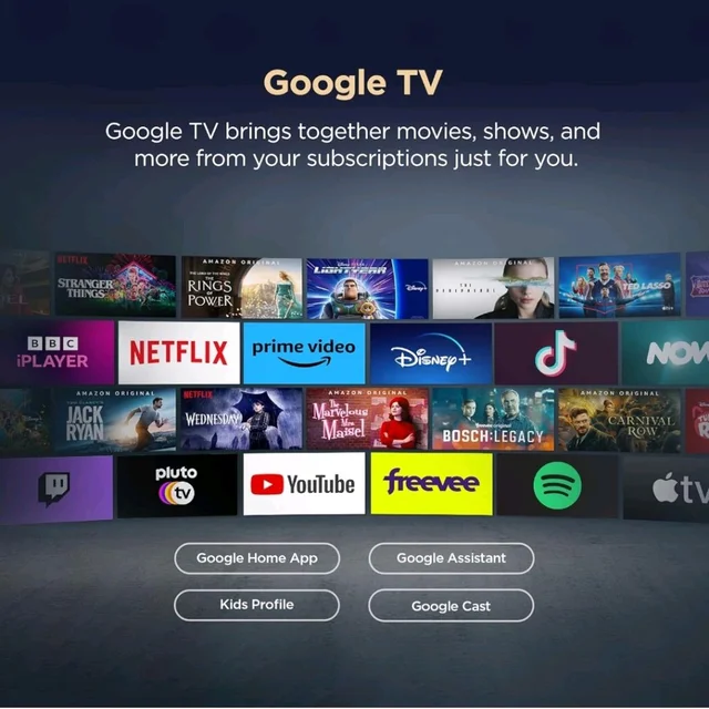 TCL 164 cm (65 inches) 4K Ultra HD Smart LED Google TV | 4K HDR | Dolby Vision & Atmos | MEMC | 65V6C
Amazon's Choice