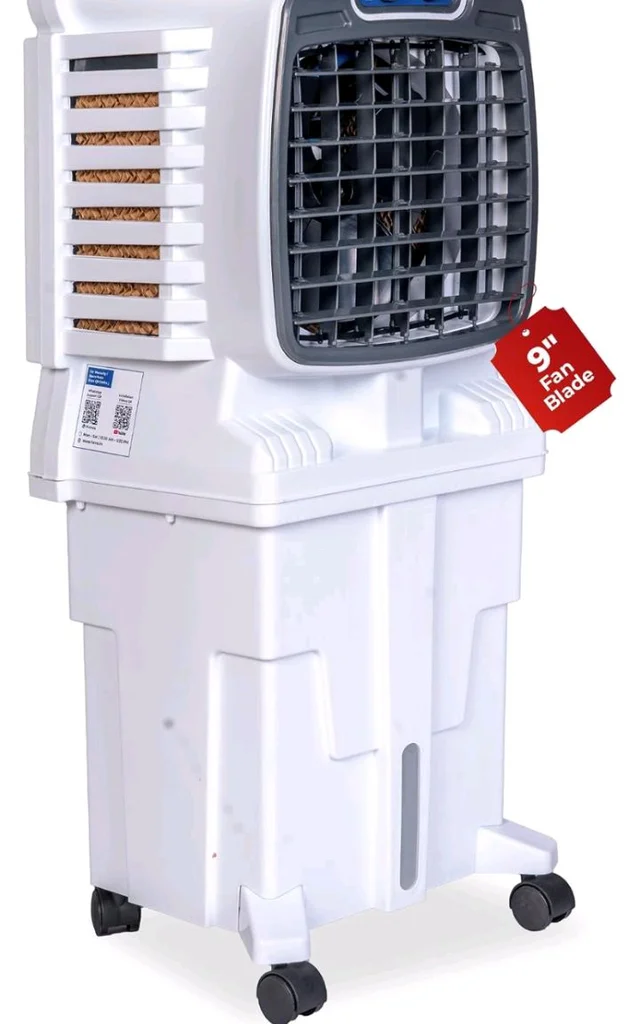Havai Arizona 9 Personal Air Cooler | India’s First 9-Inch Blade Cooler | 2600 RPM | 2200 m³/hr Delivery | 5 Ft Air Throw | 3-Side Honeycomb | 25L Tank | Motorised Louvers | 120W | Ideal for 50 Sq Ft