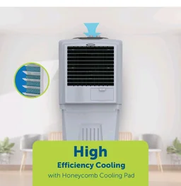 Symphony HiFlo 40 Personal Air Cooler For Home with Powerful Blower, Honeycomb Pads, i-Pure Technology and Low Power Consumption (40L, Light Grey)
33%
off