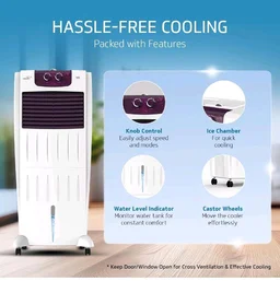 Guard Arido R35 H-N Air Cooler For Room | 35 Litre
7.6 m Air Throw| 2 Year Warranty on Motor & Pump|Concealed Pump Design|Air Delievery-1415 cmh|1 Year